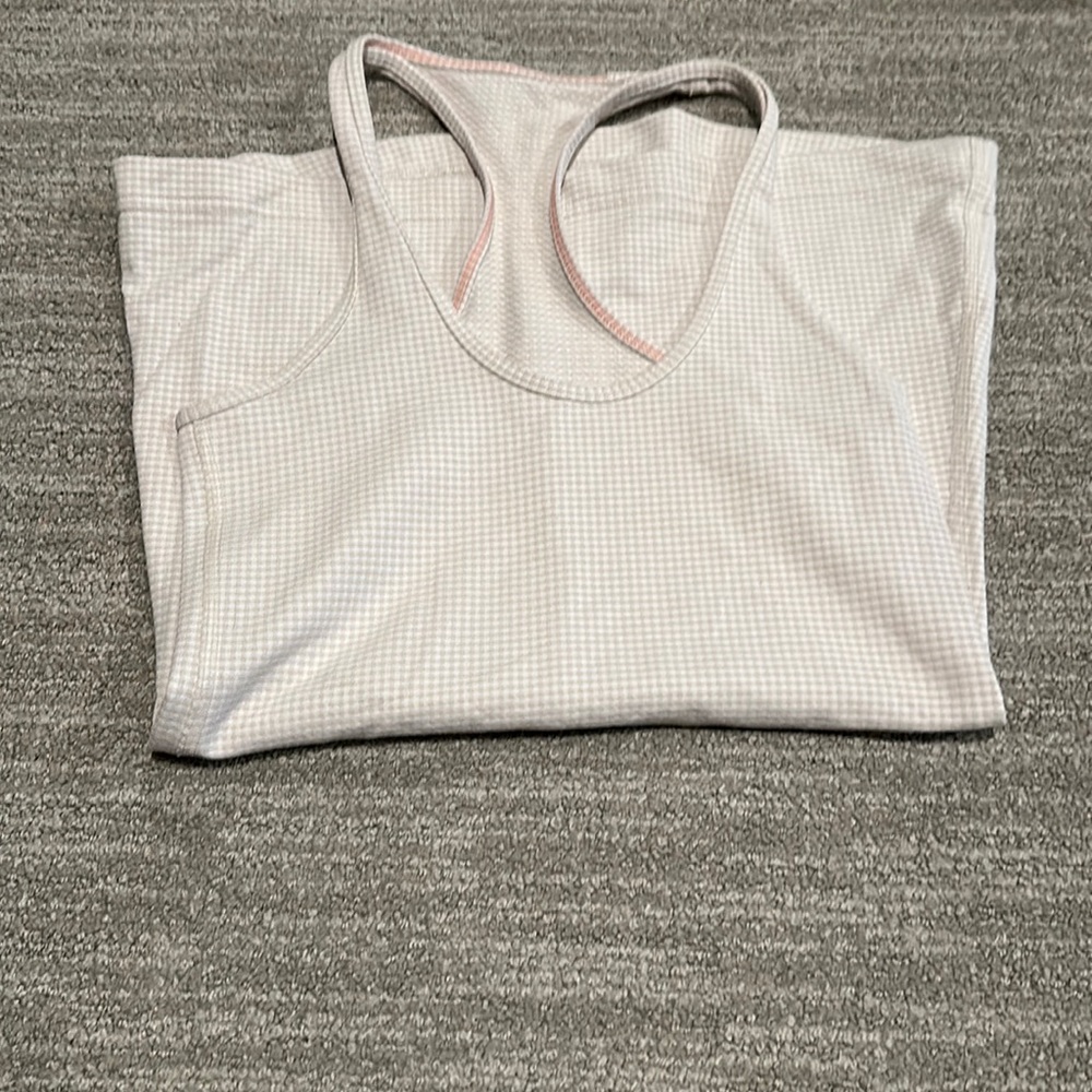 Lululemon waffle tank top